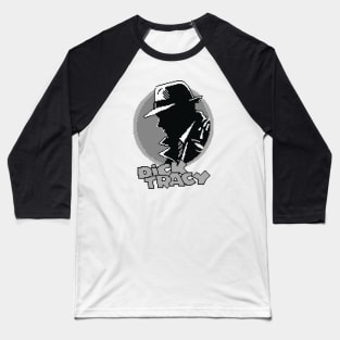 Dick Tracy Silhouette Baseball T-Shirt